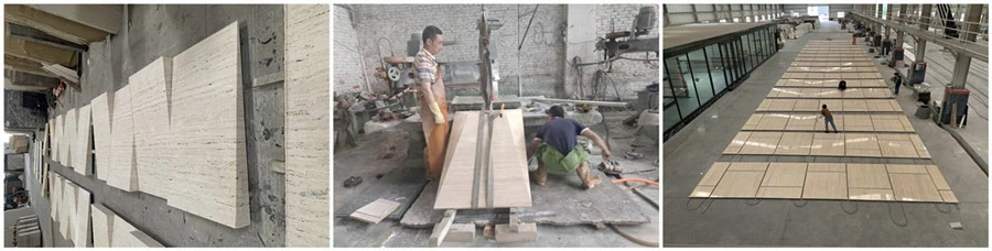 Roman travertine production Roman travertine production