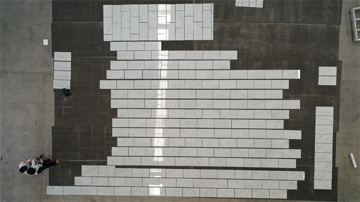 Bianco Carrara Italian Marble Pobzeb