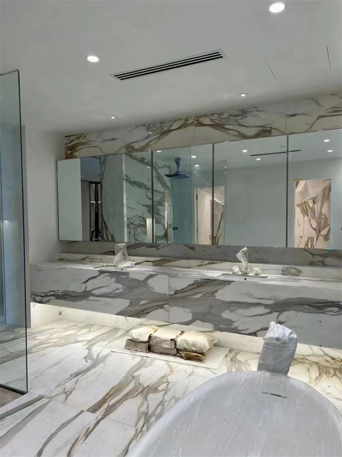 Calacatta Marble Bathroom Tiles