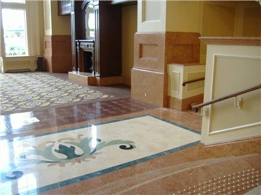 Waterjet Floor Medallions