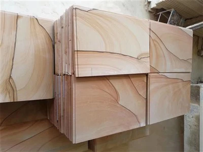 Yellow Sandstone Paving