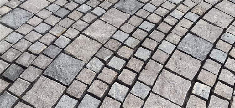 Porphyry Vuas Rau Sab Nraud Paving