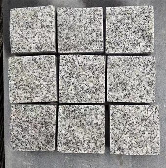 Durable Thiab Nqis Granite Paving Cubes