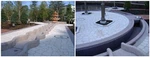 Granite Rau Villa Sab nrauv Thiab Vaj Tsim